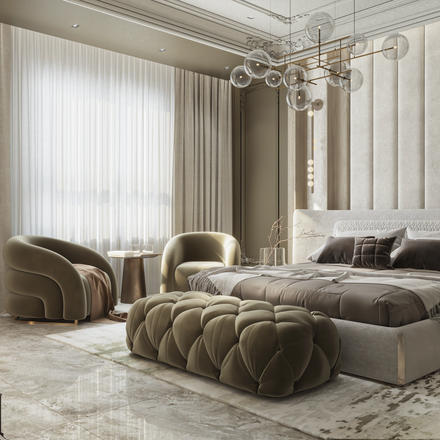 Spacious Bedroom
