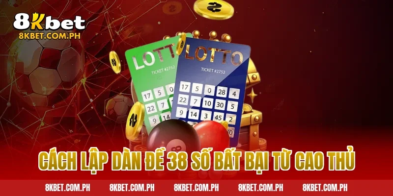Cách lập dàn đề 38 số bất bại từ cao thủ
