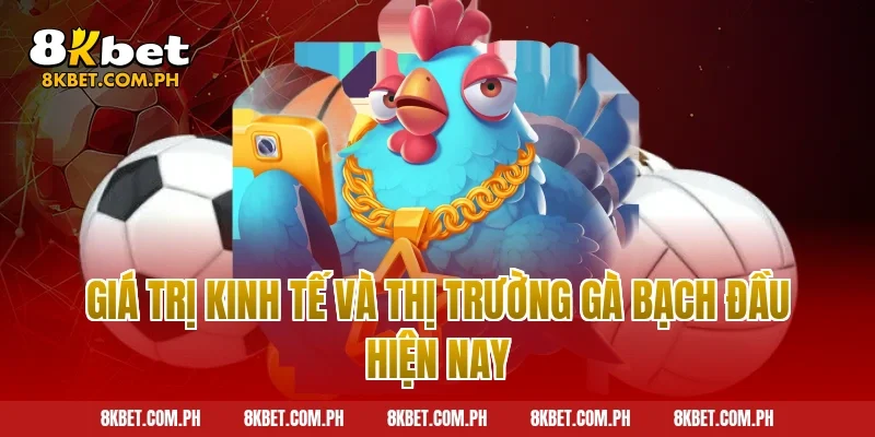 Giá trị kinh tế và thị trường gà bạch đầu hiện nay