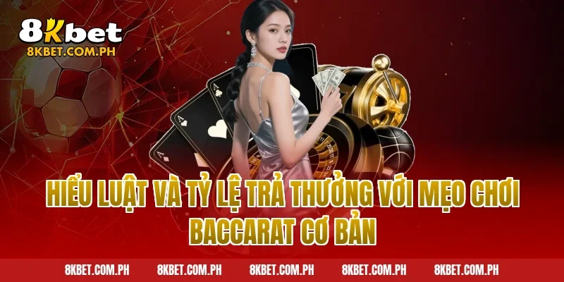Hiểu luật và tỷ lệ trả thưởng với mẹo chơi baccarat cơ bản