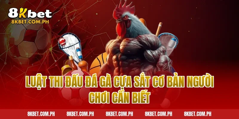Luật thi đấu đá gà cựa sắt cơ bản người chơi cần biết